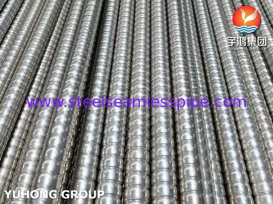 ASME SA312 / ASTM A312 TP310S ท่อปีกท่อสําหรับเครื่องแลกเปลี่ยนความร้อน