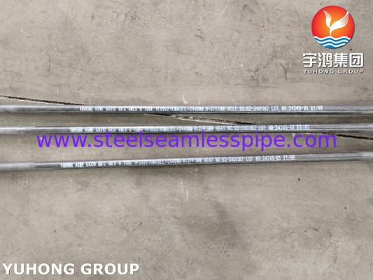 สแตนเลสคาร์บอน ASME SA210 GR C ท่อยูบึงไร้รอยสําหรับเครื่องอบอุ่น