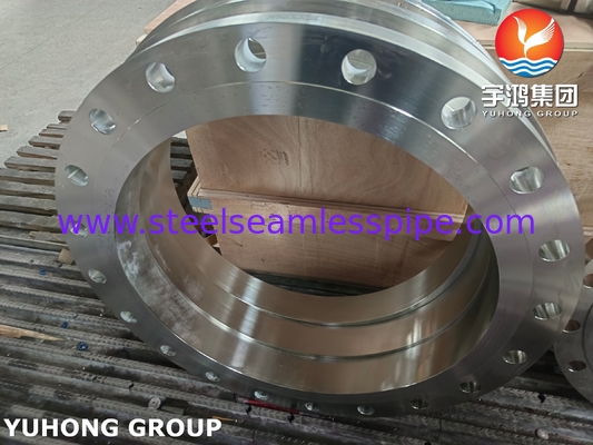 ASME SA182 F304L สแตนเลสเหล็กโกหก Flange slip บน SO ยก RF B165