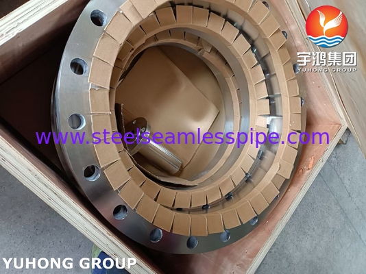 ASME SA182 F304L สแตนเลสเหล็กโกหก Flange slip บน SO ยก RF B165
