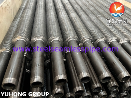 SA179 CS Fin Tube L Fin รอบแบบสําหรับเครื่องเย็นอากาศของหลอดปฏิกิริยา