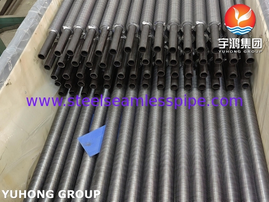 SA179 CS Fin Tube L Fin รอบแบบสําหรับเครื่องเย็นอากาศของหลอดปฏิกิริยา