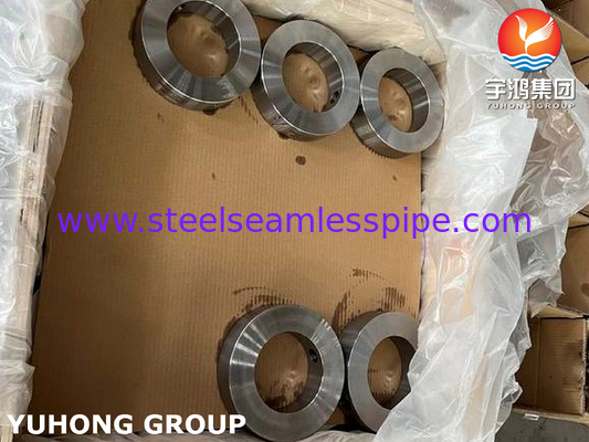 วงแหวนเลือด ASME SA105 แฟลนจ์เหล็กคาร์บอน B16.5 สําหรับการแปรรูปอาหาร