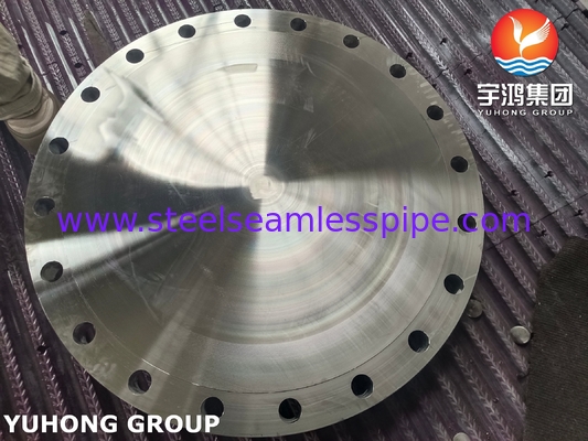 ASTM A182 F304L แฟลนจ์เหล็กไร้oxide ASME B16.5 แฟลนจ์ตาบอดโกง BLRF