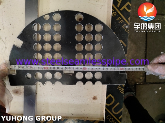 เครื่องแลกเปลี่ยนความร้อน ส่วนเครื่องปรับความดัน BAFFLE PLATE SA387 GR.11 CL.2 A36