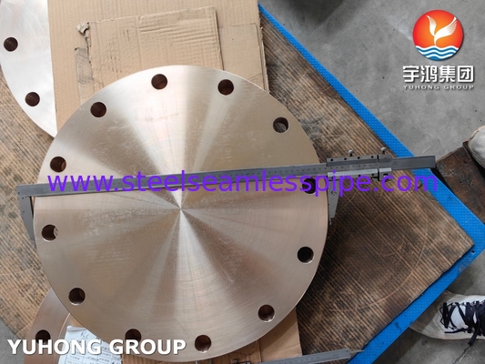 ASTM B283 UNS C70620 ทองแดง นิเคิล สังกะสี Flange สลับ Blind Flange BLRF