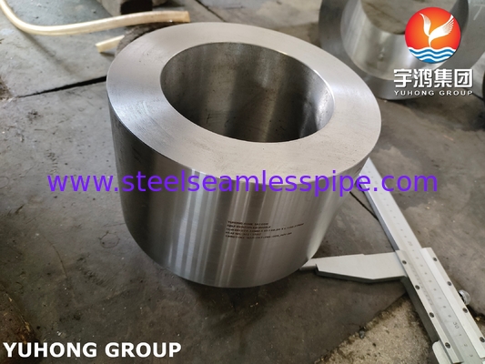 ASME SA105N ชิ้นส่วนของภาชนะความดันของกระปุกกระปุกกระชับตัวเองจากเหล็กคาร์บอน