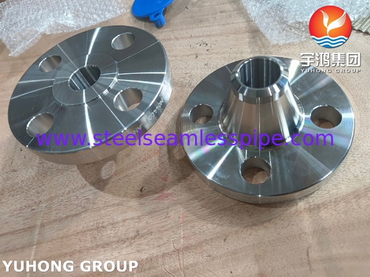 ASTM B564 UNS N04400 / Monel 400 แฟลนจ์คอการเชื่อม ASME B16.5 WNRF