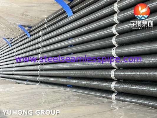 ASTM A179 ก๊าบอนสแตนเลส Fin Tube อลูมิเนียม G Fin ประเภทสําหรับหอเย็นแห้ง