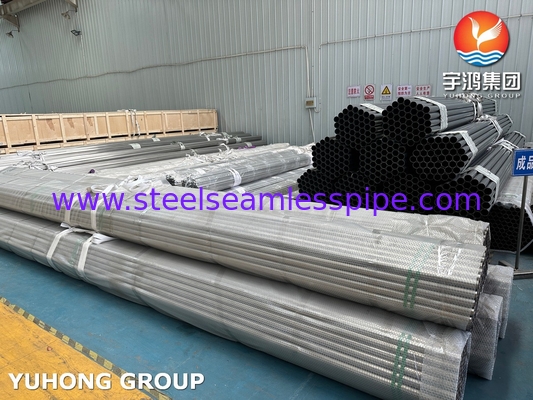ท่อแลกเปลี่ยนความร้อน ท่อผสมเหล็กไร้ขัด ASME SA249 TP316L