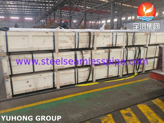 ท่อเหล็กสแตนเลสไร้รอย โครม-โมลิบเดนูม ท่อหม้อเหล็กสแตนเลส A213 T5 ไร้รอย
