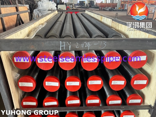 หลอดเชื่อมต่อระดับความถี่สูง Helical Serrated Welding Pipe Fin Tubes HFW
