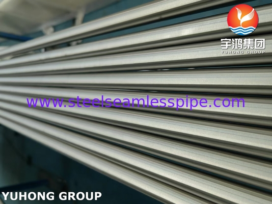 ASTM A249 / ASME SA249 TP304 ท่อเหล็กไร้สแตนเลสที่เชื่อม ท่อแลกเปลี่ยนความร้อน