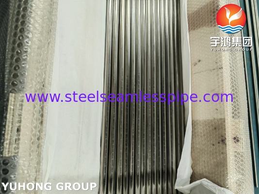 ASTM A249 / ASME SA249 TP304 ท่อเหล็กไร้สแตนเลสที่เชื่อม ท่อแลกเปลี่ยนความร้อน