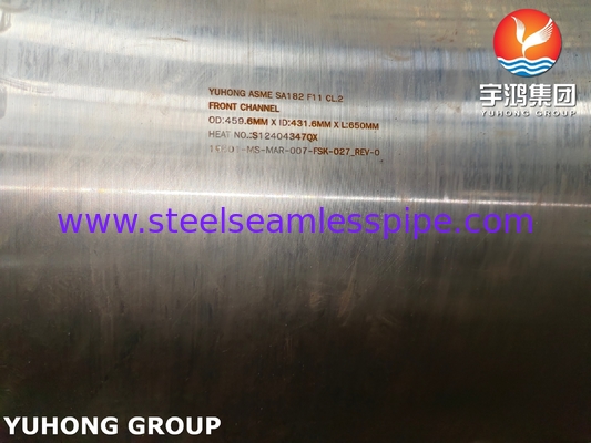 ASME SA182 F11 Cl.2 ช่องหน้าสําหรับเครื่องแลกเปลี่ยนความร้อน