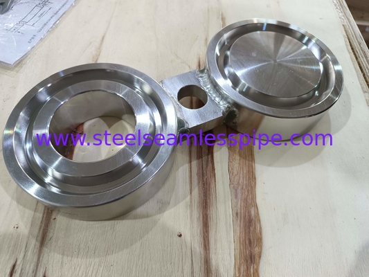 ASTM A182 F53 Super Duplex Steel Spectacle รูป 8 แฟลนจ์ตาบอด B1648