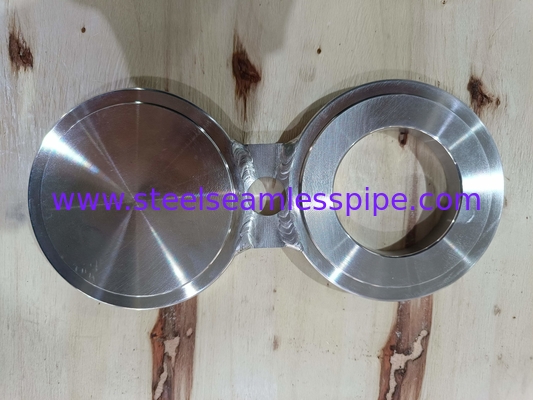 ASTM A182 F53 Super Duplex Steel Spectacle รูป 8 แฟลนจ์ตาบอด B1648