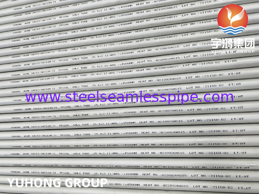 ASTM A213 TP316 TP316L โรงงานผลิตท่อไร้รอยเหล็กไร้ขัด