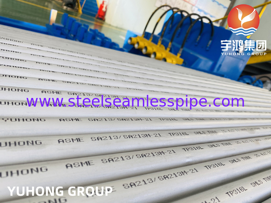 ASTM A213 TP316 TP316L โรงงานผลิตท่อไร้รอยเหล็กไร้ขัด