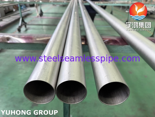 ASTM A213 TP316L สแตนเลส ท่อไร้รอย ท่อแลกเปลี่ยนความร้อน 100% HT
