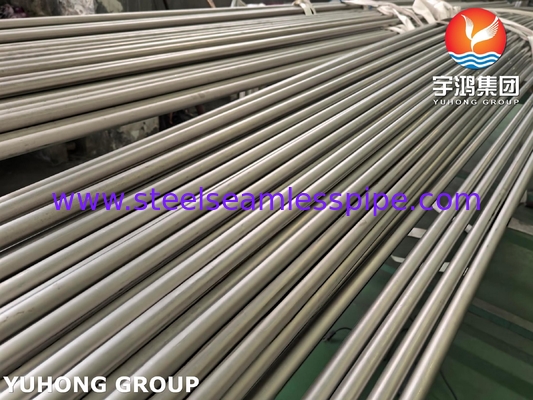 ASTM A213 TP316L สแตนเลส ท่อไร้รอย ท่อแลกเปลี่ยนความร้อน 100% HT