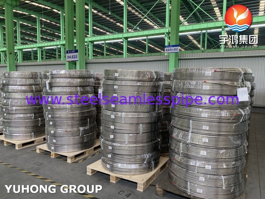 ASTM A269 TP316L สายท่อไร้รอยเหล็กไร้ขัด NACE MR0175 ความสอดคล้อง
