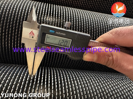 ASTM A335 P11 ความถี่สูง การปั่น ท่อปีกสไพร่ท่อปีก serrated ท่อ