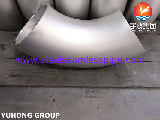 ASTM A403 WP321 สแตนเลสสแตนเลส 180° เอลโค, ASME B16.9 Buttweld Pipe Fitting