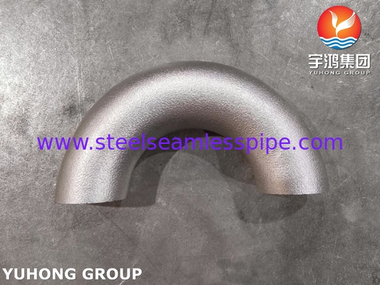 ASTM A403 WP321 สแตนเลสสแตนเลส 180° เอลโค, ASME B16.9 Buttweld Pipe Fitting
