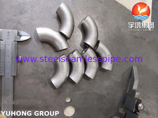 ASTM A403 WP321 สแตนเลสสแตนเลส 180° เอลโค, ASME B16.9 Buttweld Pipe Fitting