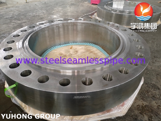 ASME SA266 Gr.2N โลหะคาร์บอน Forgings โลหะร่างกาย Flange สําหรับภาชนะความดัน