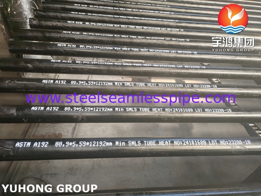 ASME SA192 / ASTM A192 ท่อไร้รอยเหล็กคาร์บอนสําหรับการใช้ในเครื่องทําความร้อนอากาศ