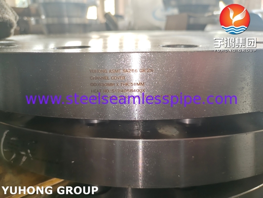 ASTM A266 ASME SA266 GR.2N ส่วนของเครื่องแลกเปลี่ยนความร้อน