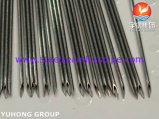 ISO7864 SUS304 ท่อเข็มสแตนเลสสําหรับการฉีดทางการแพทย์ 21G 44MM ปลายขีด