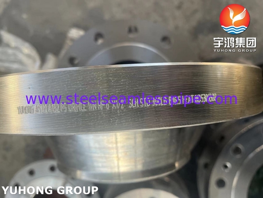 ASTM A182 F5 ช่องคอการเชื่อม RF Flange B16.5 สําหรับอุณหภูมิสูงที่ดี