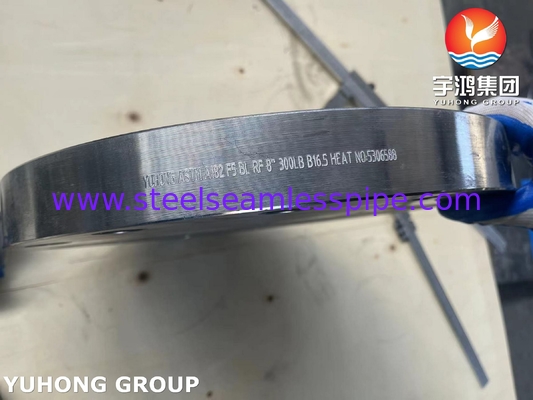 ASTM A182 F5 ช่องคอการเชื่อม RF Flange B16.5 สําหรับอุณหภูมิสูงที่ดี