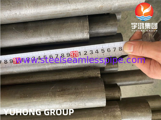 ท่อไร้รอยเหล็กคาร์บอน ASTM A192 ASME SA192 ความหนาผนังขั้นต่ํา ความดันสูง