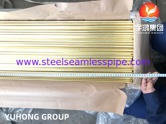 ท่อไร้สายเหล็กเหล็กท่อท่อทองแดง Admiralty B111 C44300 C70600 C71500 C12200 ตู้เย็น เครื่องเย็นอากาศ การผลิตพลังงาน การใช้งานในภาชนะความดัน