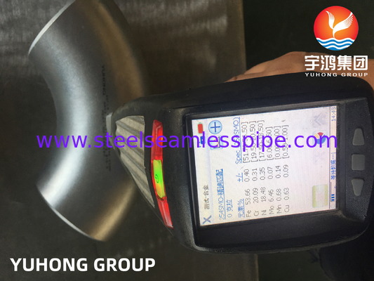 อุปกรณ์เสริมเหล็กไร้ขัด ASTM A403 WPS31254-S 90°LR 45°LR ELBOW B169