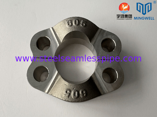 การติดตั้ง Flange เหล็กไร้ขัด SAE Split Flange Clamp SS316L การปั้นไฮดรอลิก