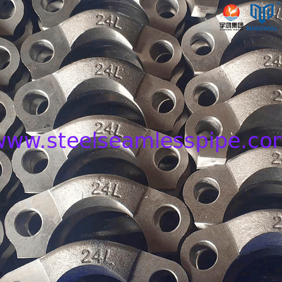 การติดตั้ง Flange เหล็กไร้ขัด SAE Split Flange Clamp SS316L การปั้นไฮดรอลิก