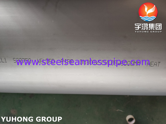 ASTM A928 CL.1 ท่อเหล็กผสมผสาน Super Duplex S32750 S32205 S31254