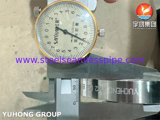 ASTM A182 F53 ดับเพล็กซ์สแตนเลสโกหก Blind Raised Face Flange B165