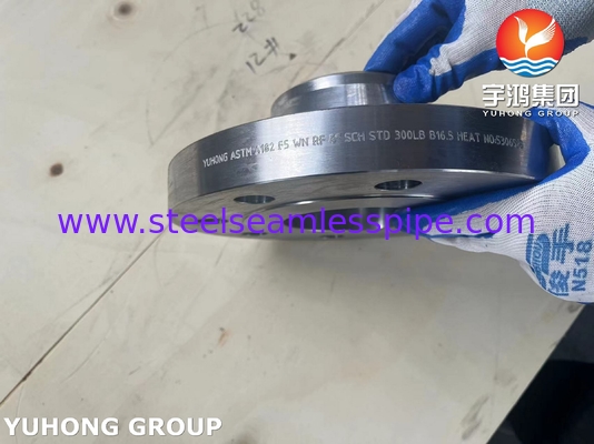 ASTM A182 F5 สแตนเลสสแตนเลสสลับ WN Flange RF B165