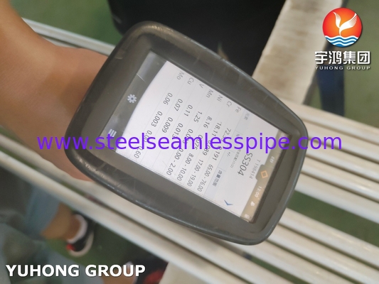 เครื่องแลกเปลี่ยนความร้อนโรงแปรรูป TP304 U Bend Tube