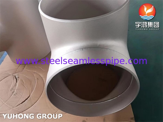 ASTM B466 C70600 ทองแดง นิเคิล สังกะสีท่อ Fitting, Buttweld CuNi 90/10 เทียบเทียบ Tee