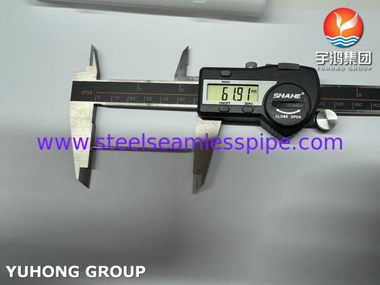 ท่อเข็มขัดขีดสแตนเลสที่มีปลายคม สําหรับอุตสาหกรรมเสื้อผ้า 2.2MM * 62MM