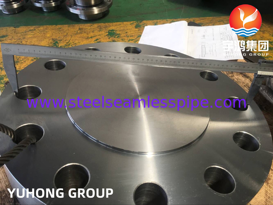 ASTM A182 F22 สแตนเลสเหล็กเหล็กสลัก แฟลนซ์ตาบอดหน้ายก B165