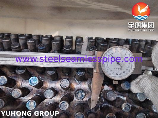 ASME SA106 Gr B หลอดที่ติดหมึกสําหรับการถ่ายทอดความร้อนที่มีประสิทธิภาพสูงในโรงไฟฟ้าไฟฟ้าน้ําหิน