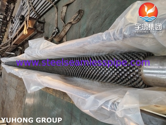 ASME SA106 Gr B หลอดที่ติดหมึกสําหรับการถ่ายทอดความร้อนที่มีประสิทธิภาพสูงในโรงไฟฟ้าไฟฟ้าน้ําหิน